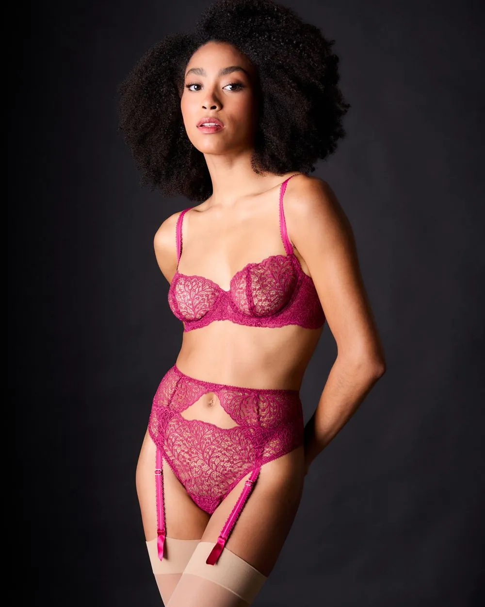 Allegra Suspender Belt