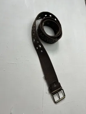 Black buckle belt