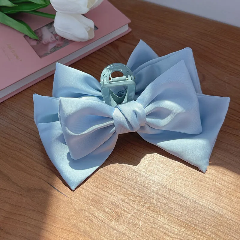 Bow Ribbon Hair Claw Clip