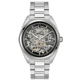 Bulova Surveyor Automatic Men's Silver Watch 96A293