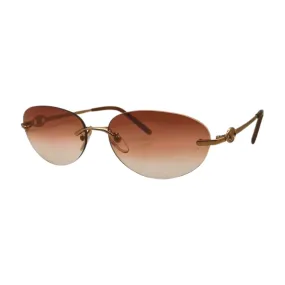 Celine Gold Triomphe Sunglasses