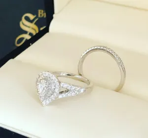 Diamond wedding rings