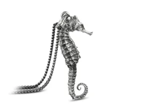 Seahorse Necklace - Silver