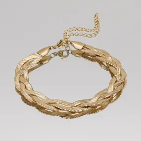 Triple Herringbone Bracelet